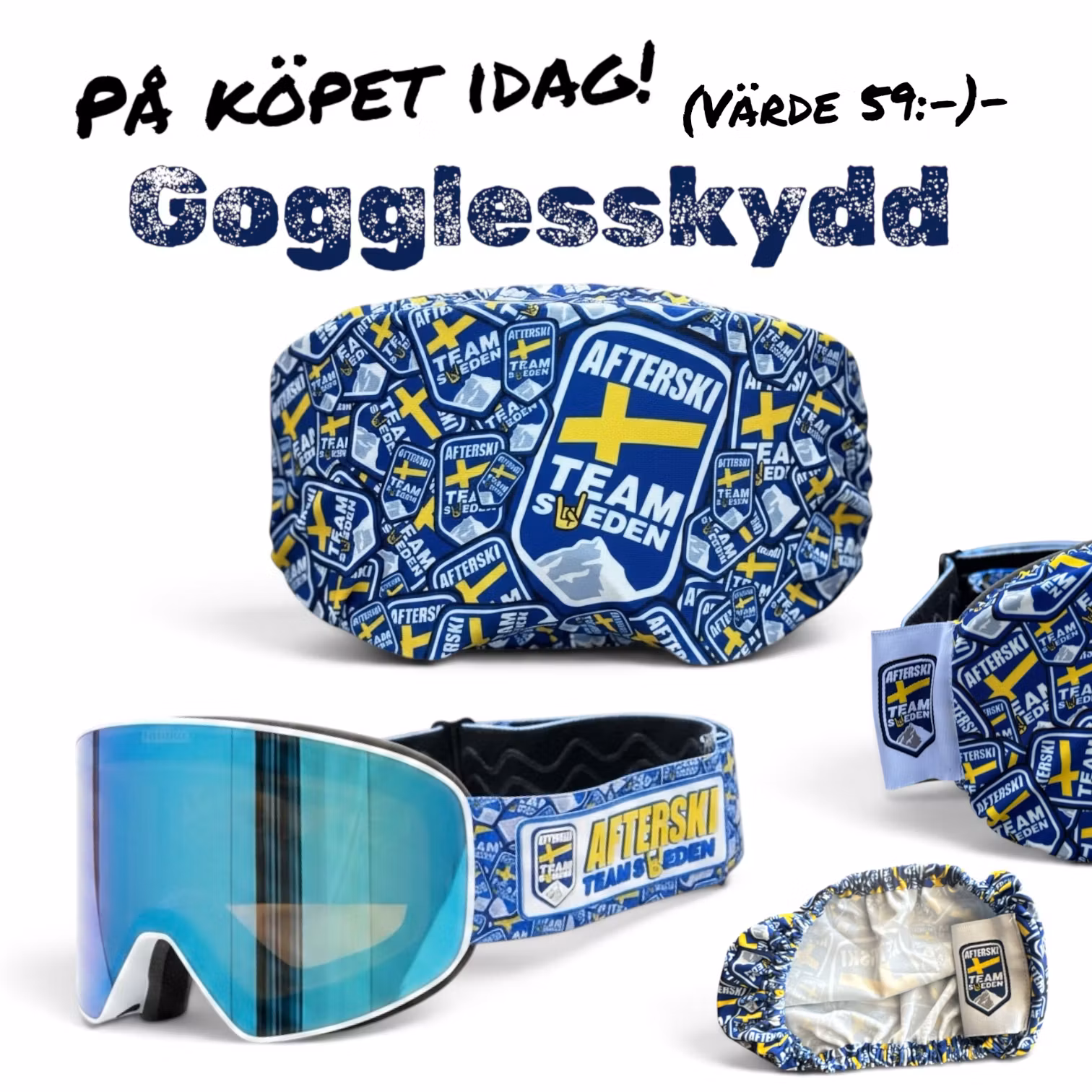 Skidglasögon - Afterski Team Sweden
