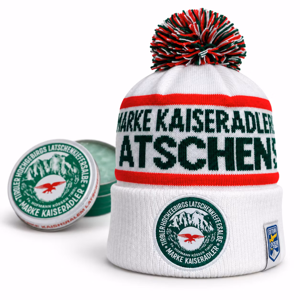 Mössa Latschenkiefer - Svart på en kvart.