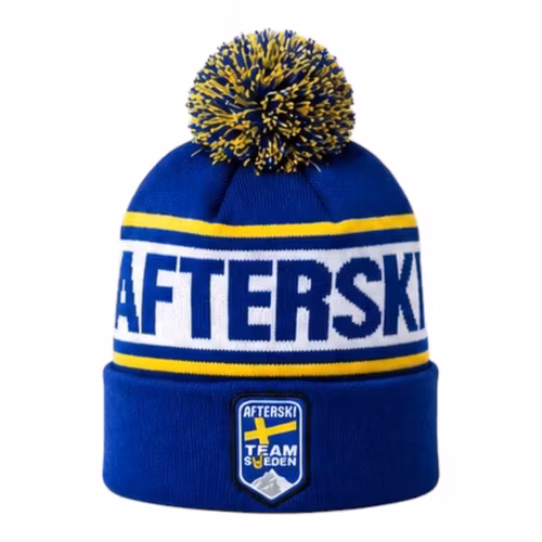 Mössa - Retro Reflex Blå Afterski