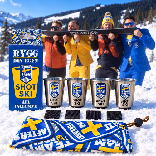 Shotski-kit = Bygg din egen shotskida!