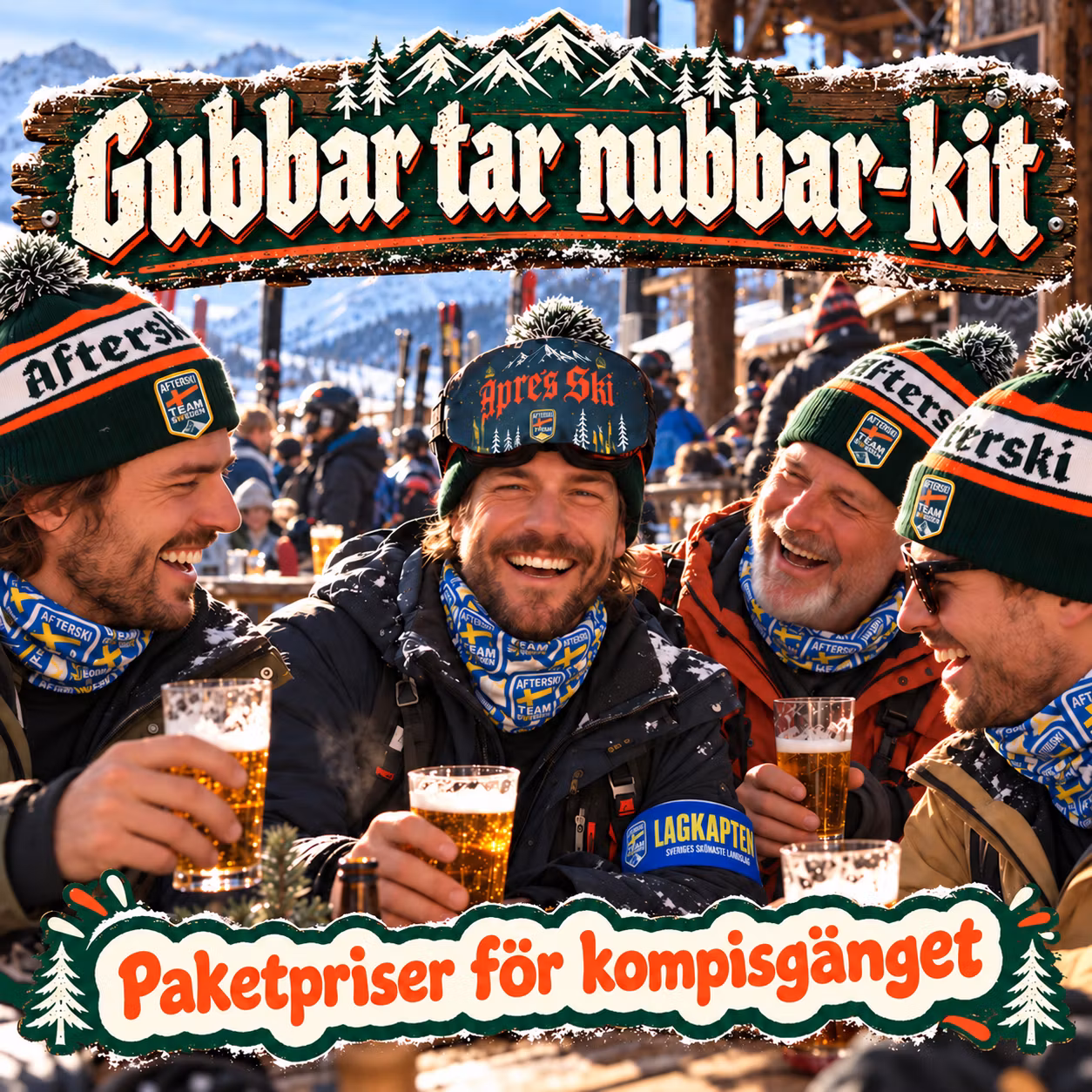 Gubbar å Nubbar-paket (Minimum 3st)