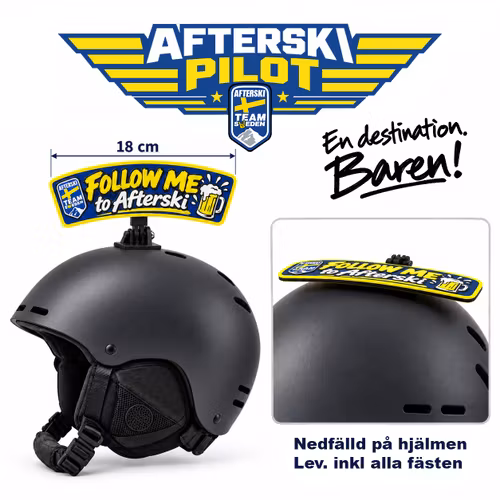 Afterski Pilot -Skylt