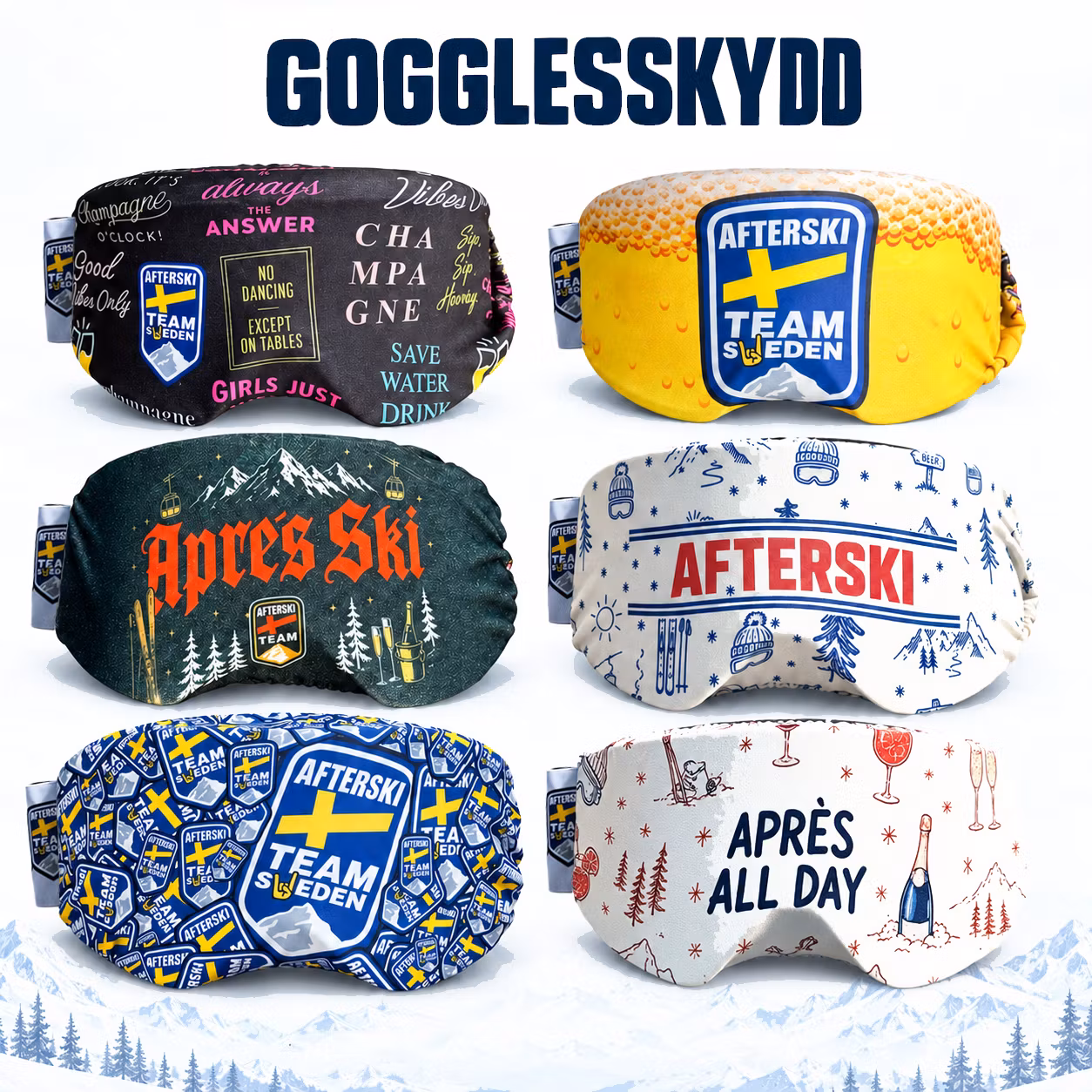 Goggles Repskydd - 7 unika modeller