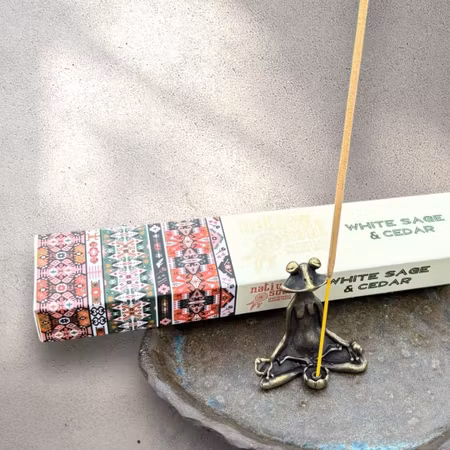 Charming Frog – Rökelsehållare i Metall