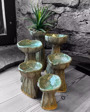 Invisible Crown piedestal Ljusgrön