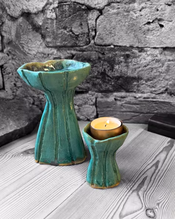 Invisible Crown piedestal Mörkgrön