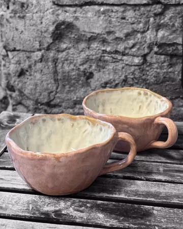 Pink Dream Fika- set med 2 koppar