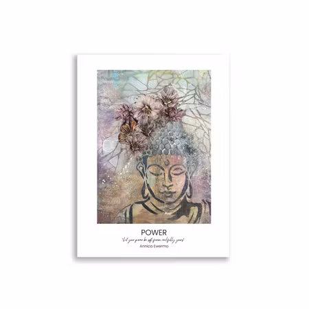 Annica Ewermo Poster- POWER med citat