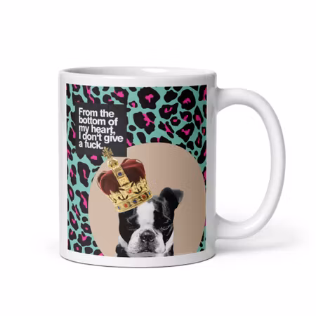 HerrCules Mugg #1 "From the bottom of my heart, I don´t give a fuck"