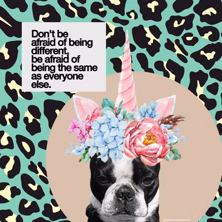HerrCules Poster #3 "Don´t be affraid of being different, be affraid of being the same as everyone else"
