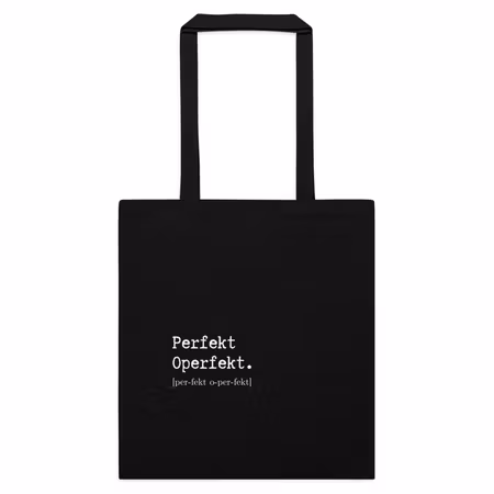 Perfekt Operfekt  Tote bag #2