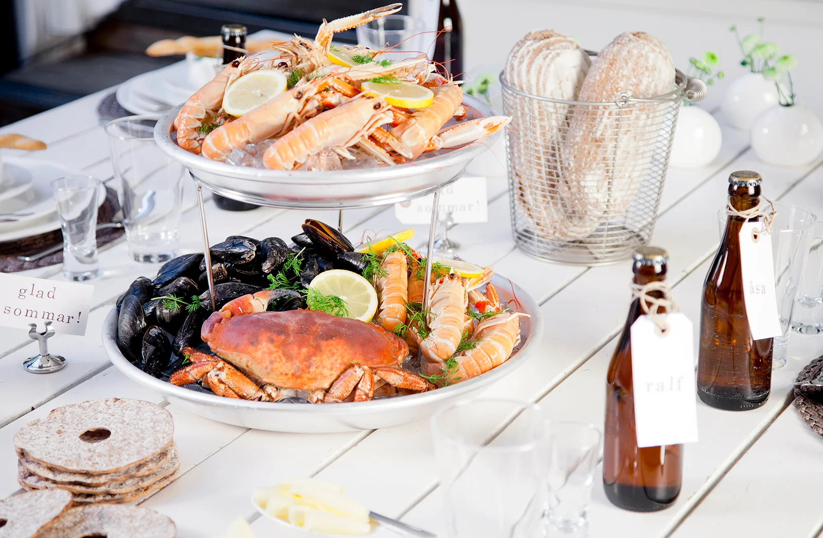 Skaldjursfat Ø 50 cm