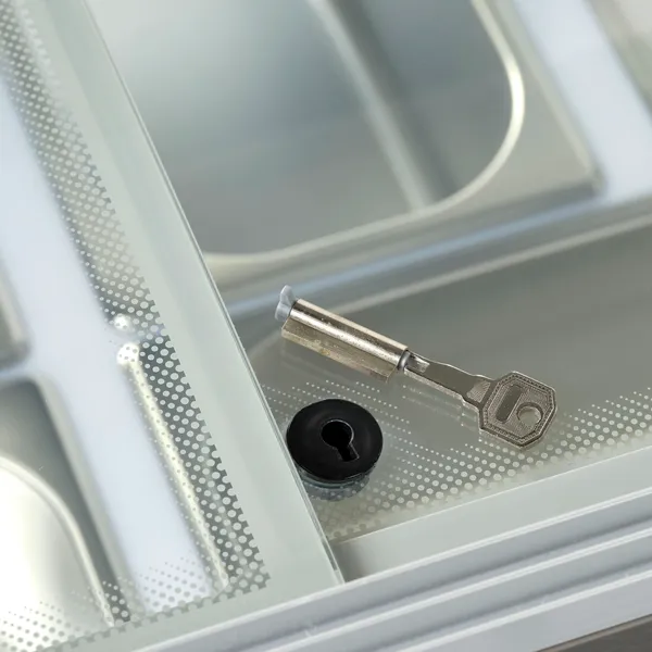 Skopglassdisk SIC12WB, 12 glasskantiner