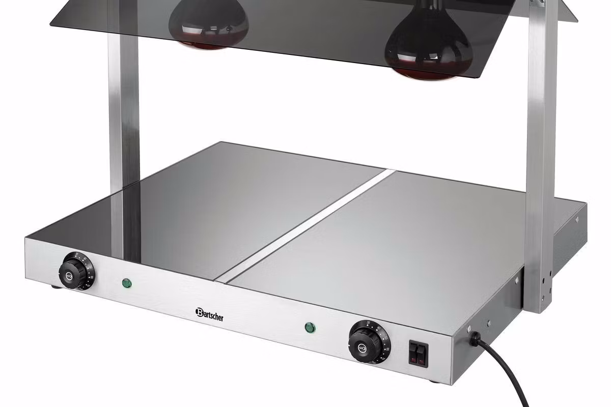 Värmehäll 2-zon med värmelampor