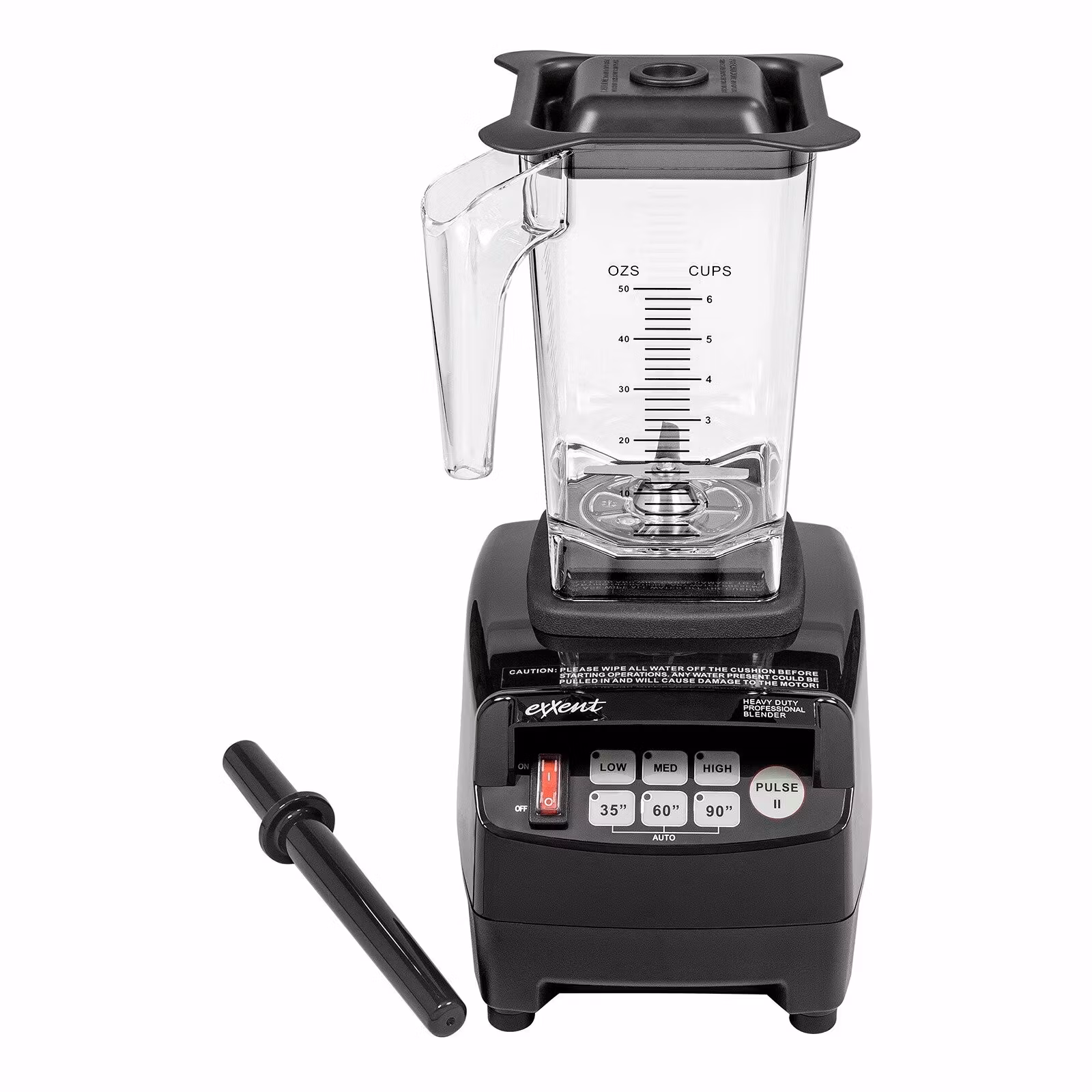 Blender med huv för ljudreduktion