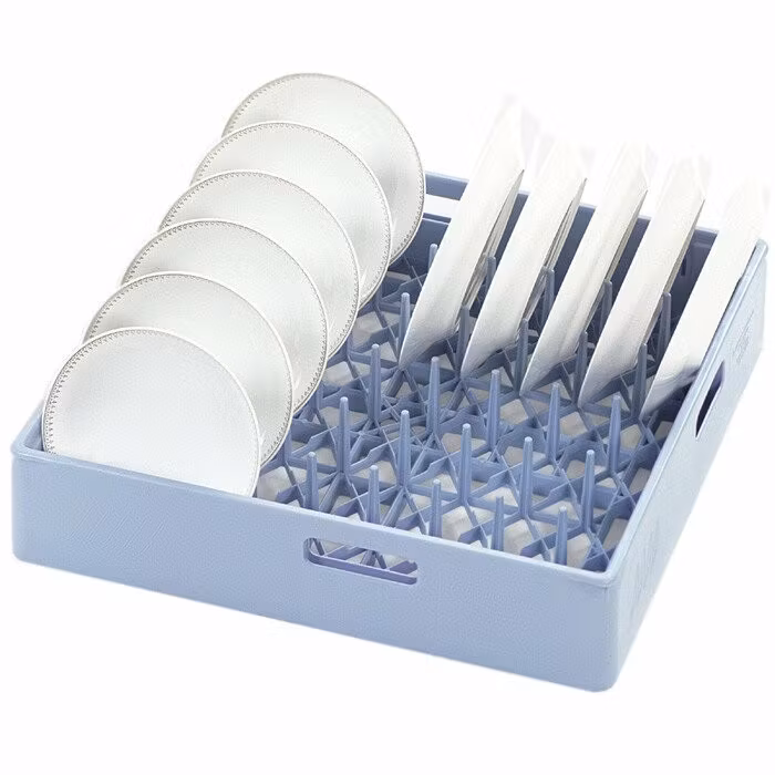 Diskkorg för flata och djupa tallrikar