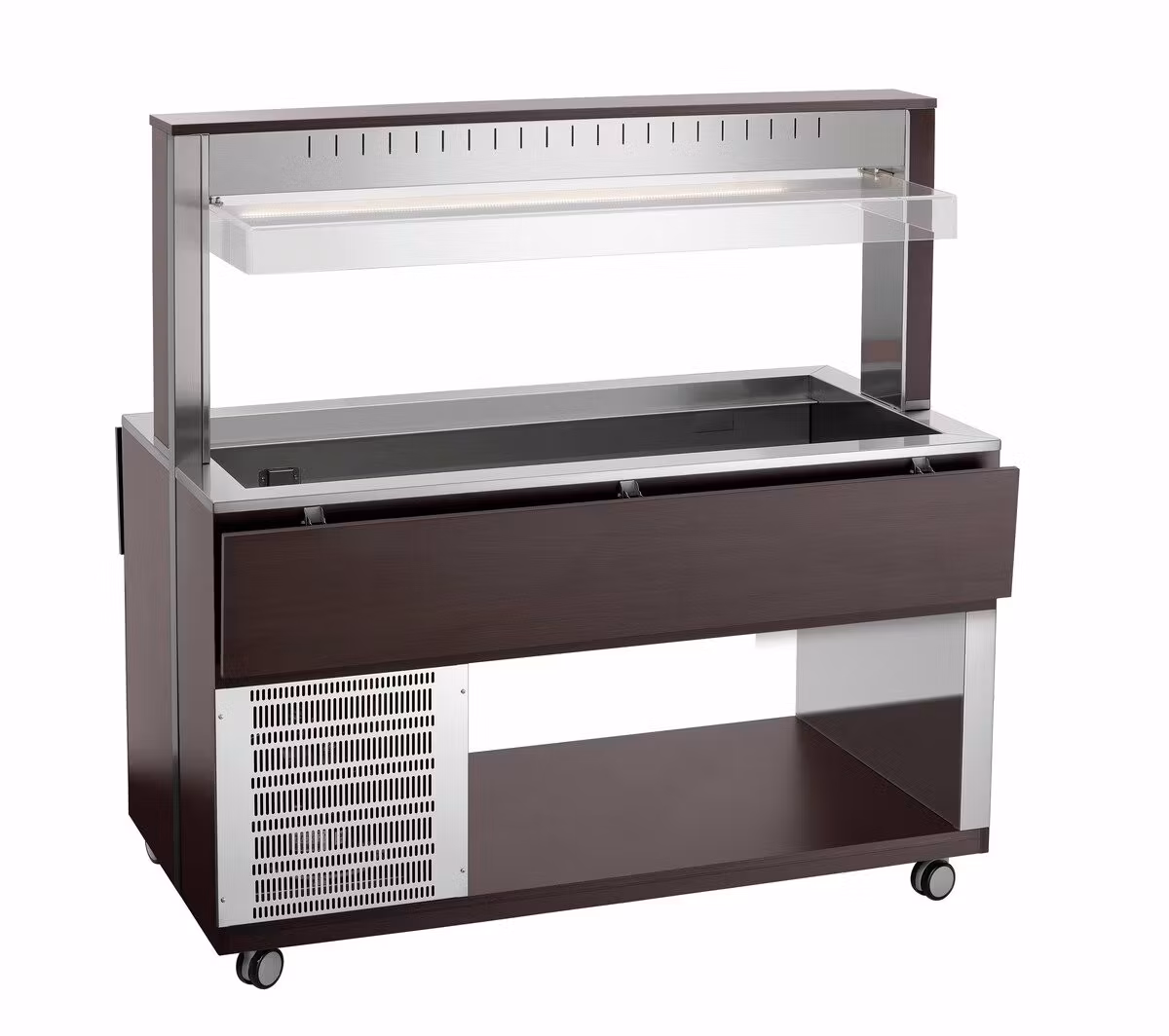 Buffévagn ATENA kyla 4 GN 1/1-200, Wenge