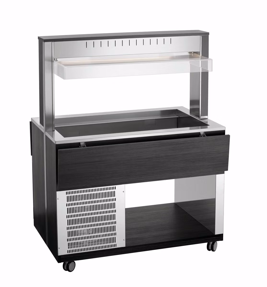 Buffévagn ATENA kyla 3 GN 1/1-200, Antracit