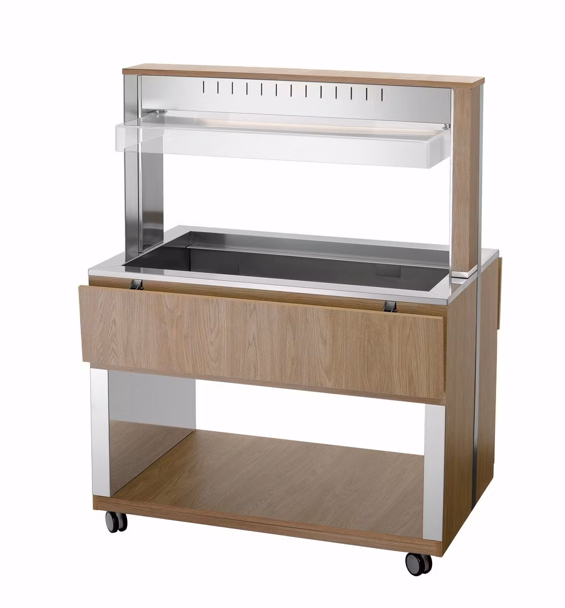 Buffévagn ATENA värme 3 GN 1/1-200, Alm