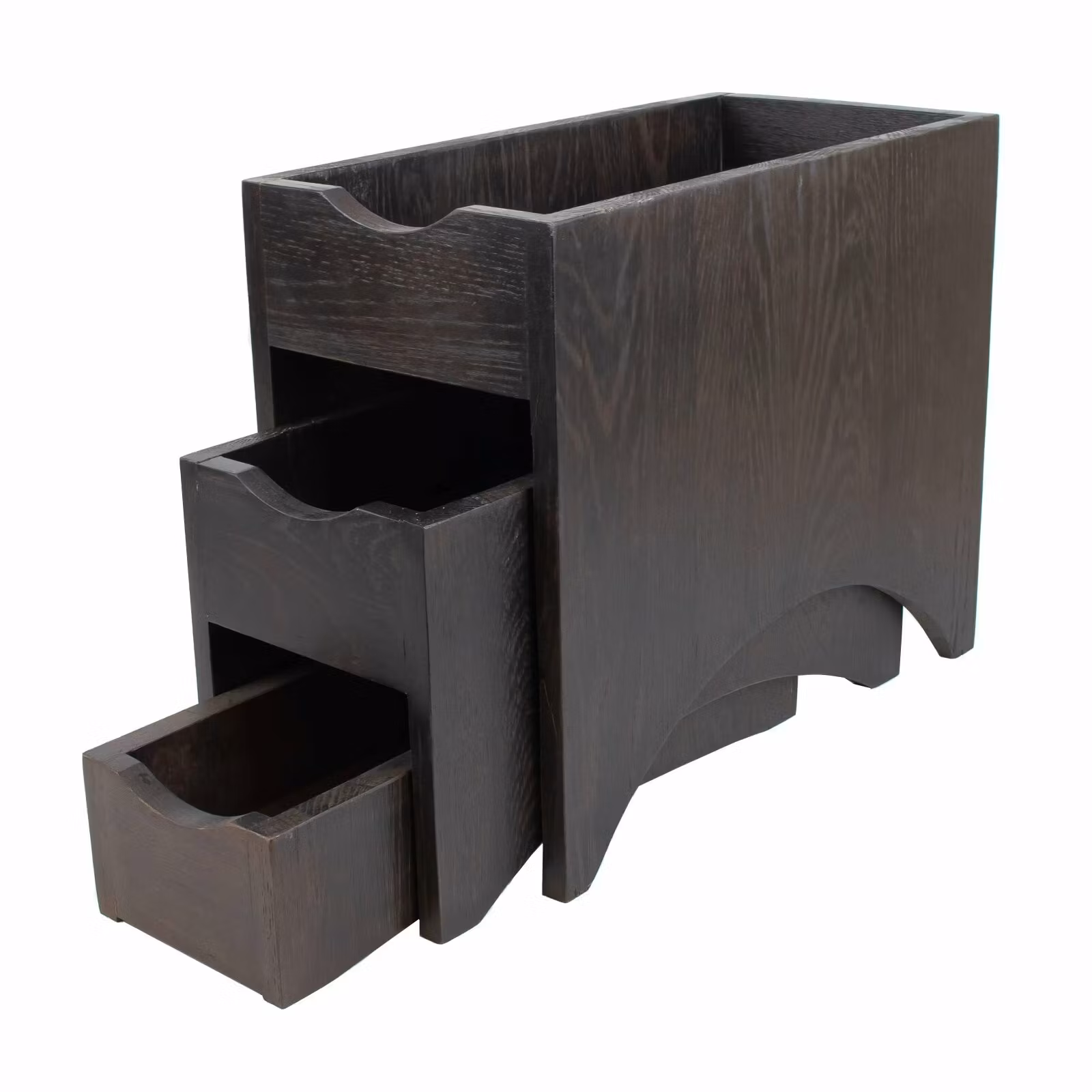 Displayställning med 3 fack, Havanna Black