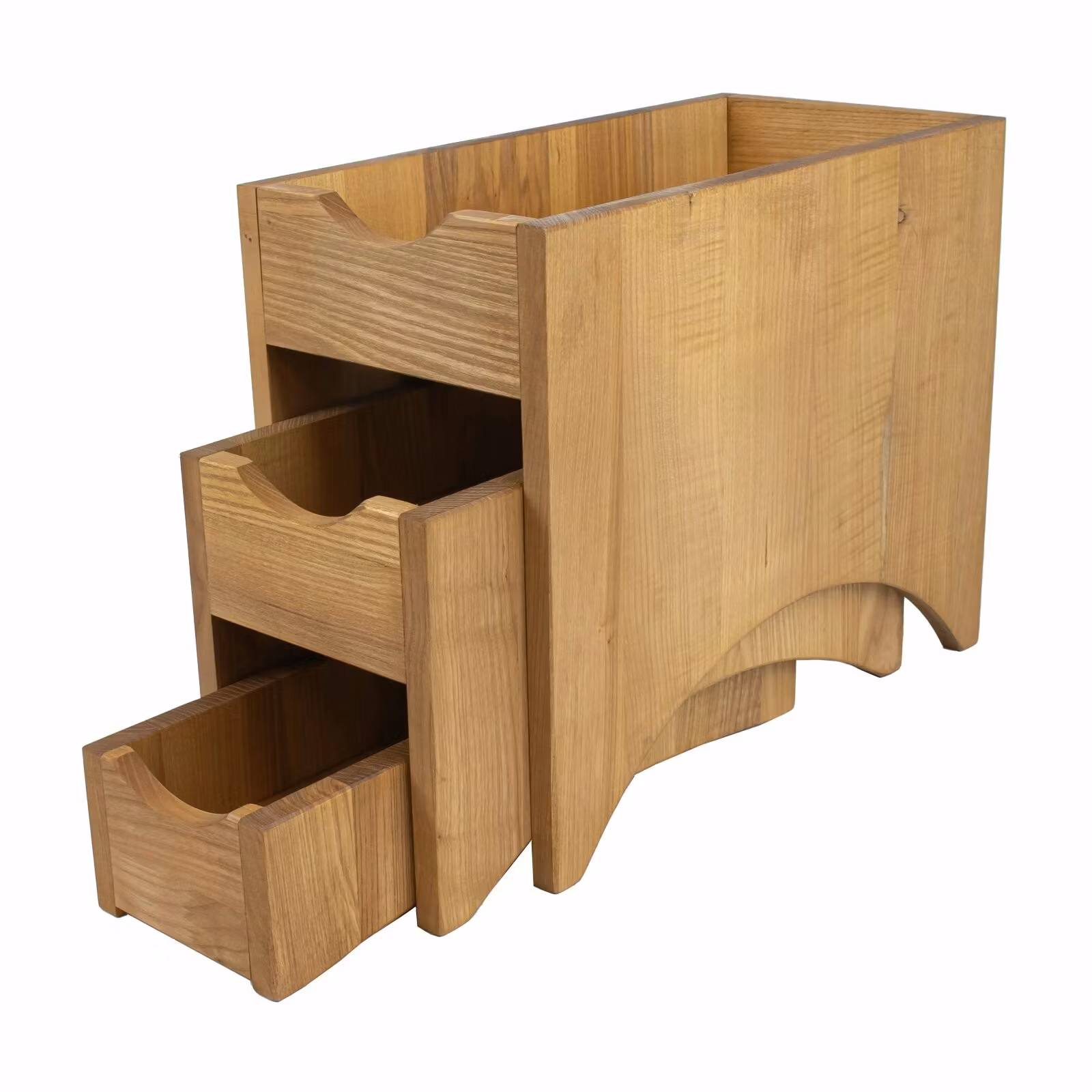 Displayställning med 3 fack, Ek