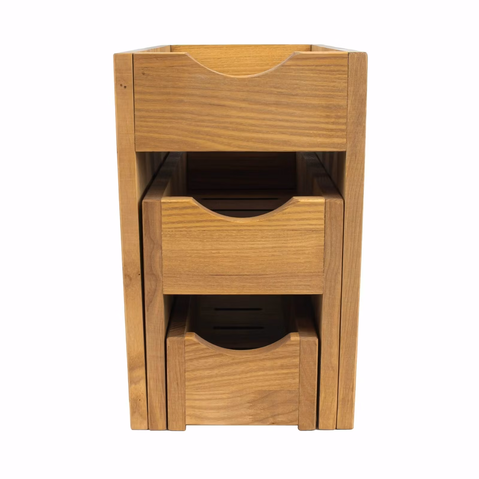 Displayställning med 3 fack, Ek