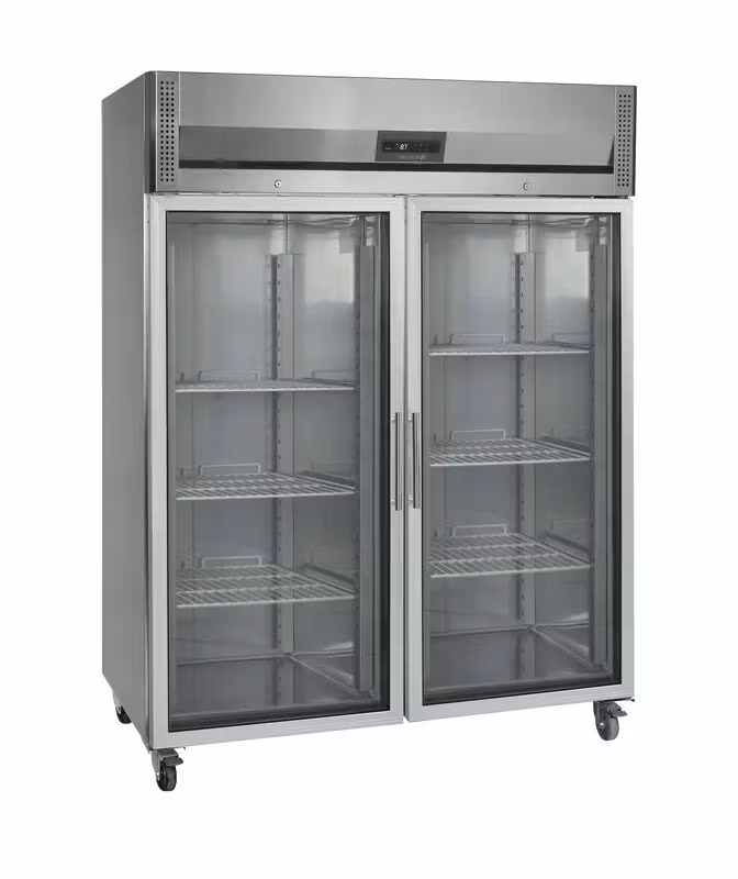 Kylskåp RK1420G m. glasdörrar, 6 x GN 2/1