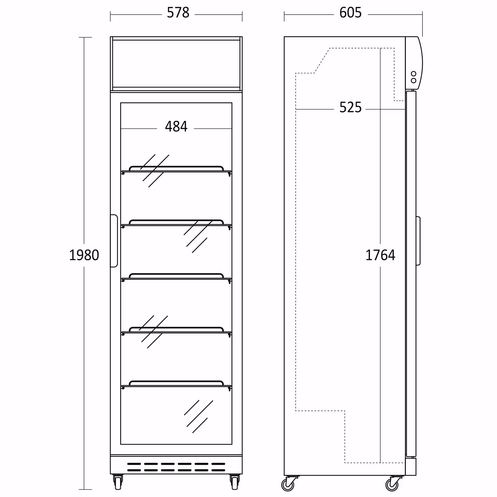 Drickakyl SD 420 E med lystopp