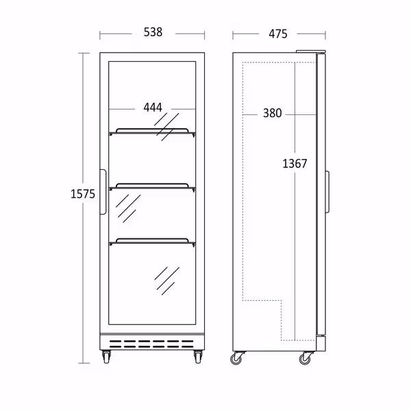 Drickakyl SD 181 BE, svart