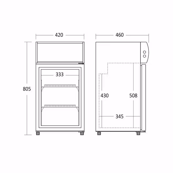 Drickakyl SC 51 BE, svart