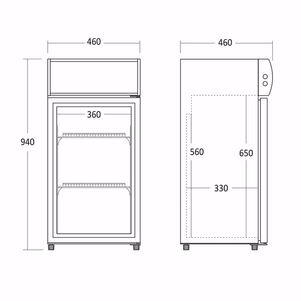 Drickakyl SC 81 BE, svart
