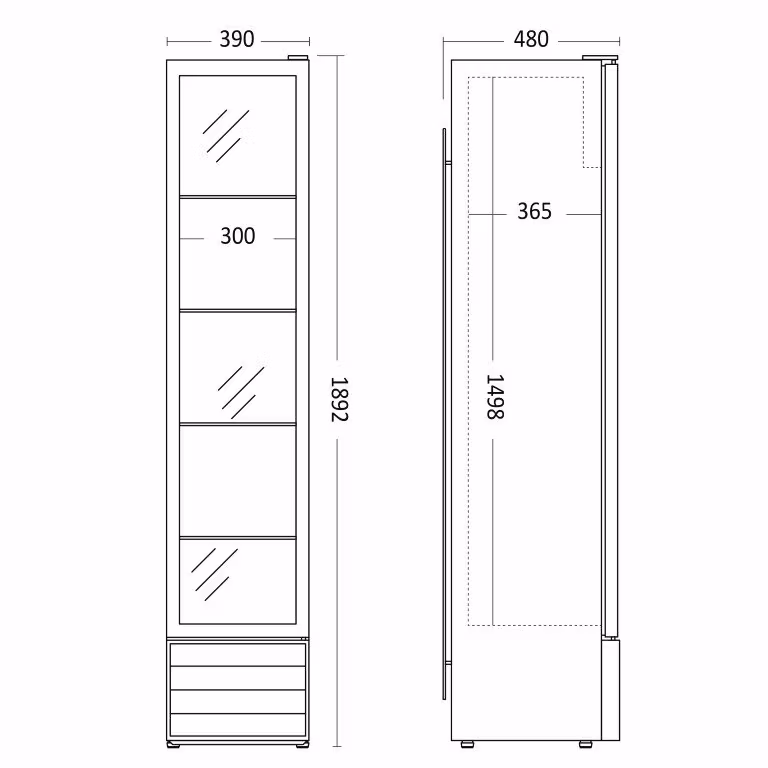 Drickakyl SD 226 BE, svart