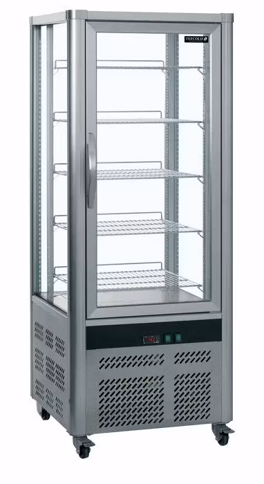 Kyldisplay UPD 200 468L, aluminiumfinish