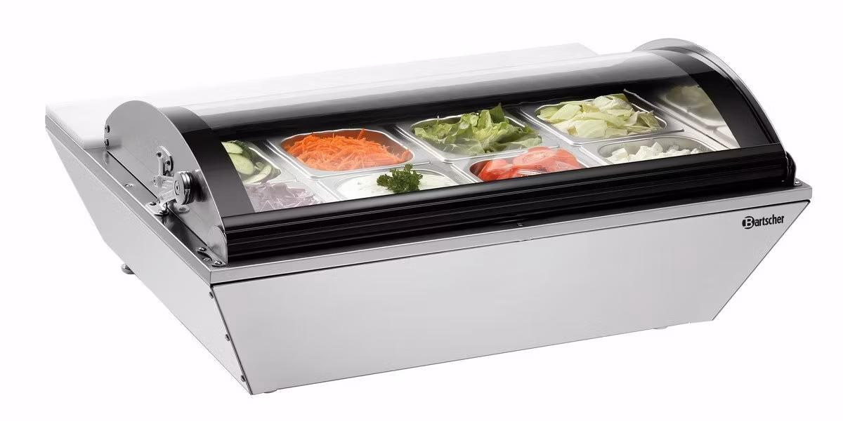 Kyldisplay 67L, 8 x GN 1/6-100