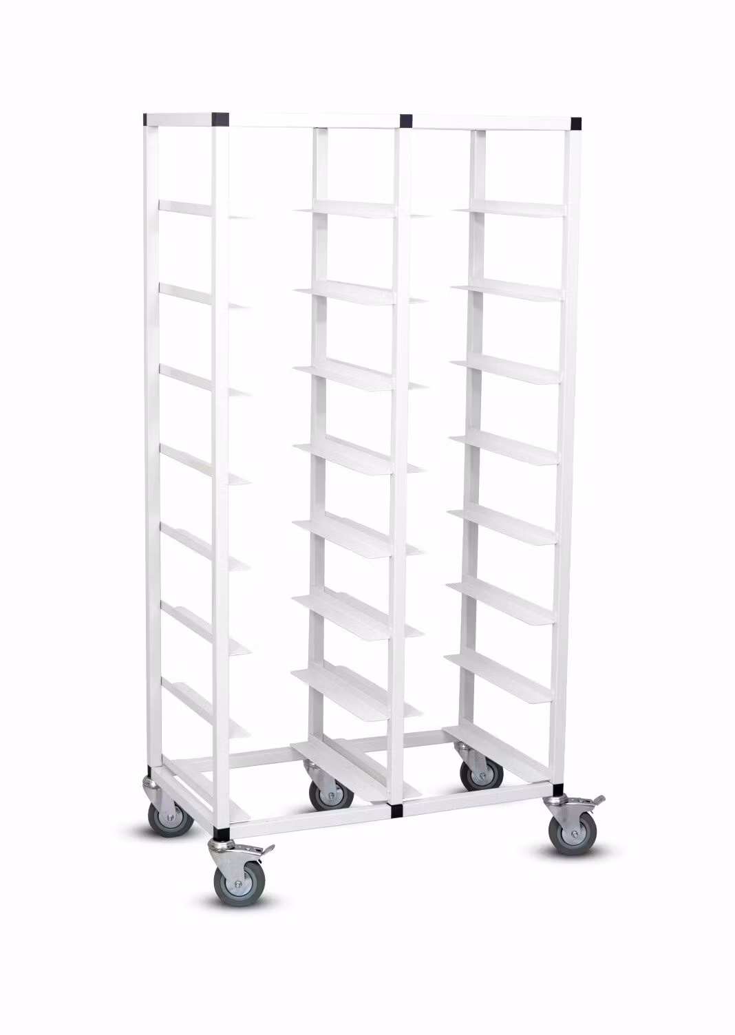 Brickvagn dubbel, 330x430mm, vit