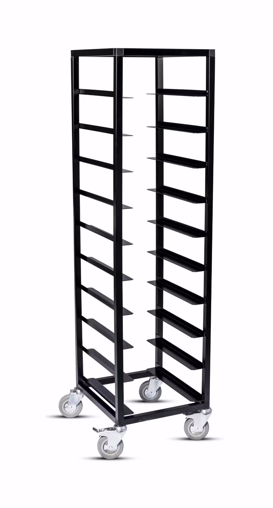 Brickvagn, enkel 330x430mm, svart