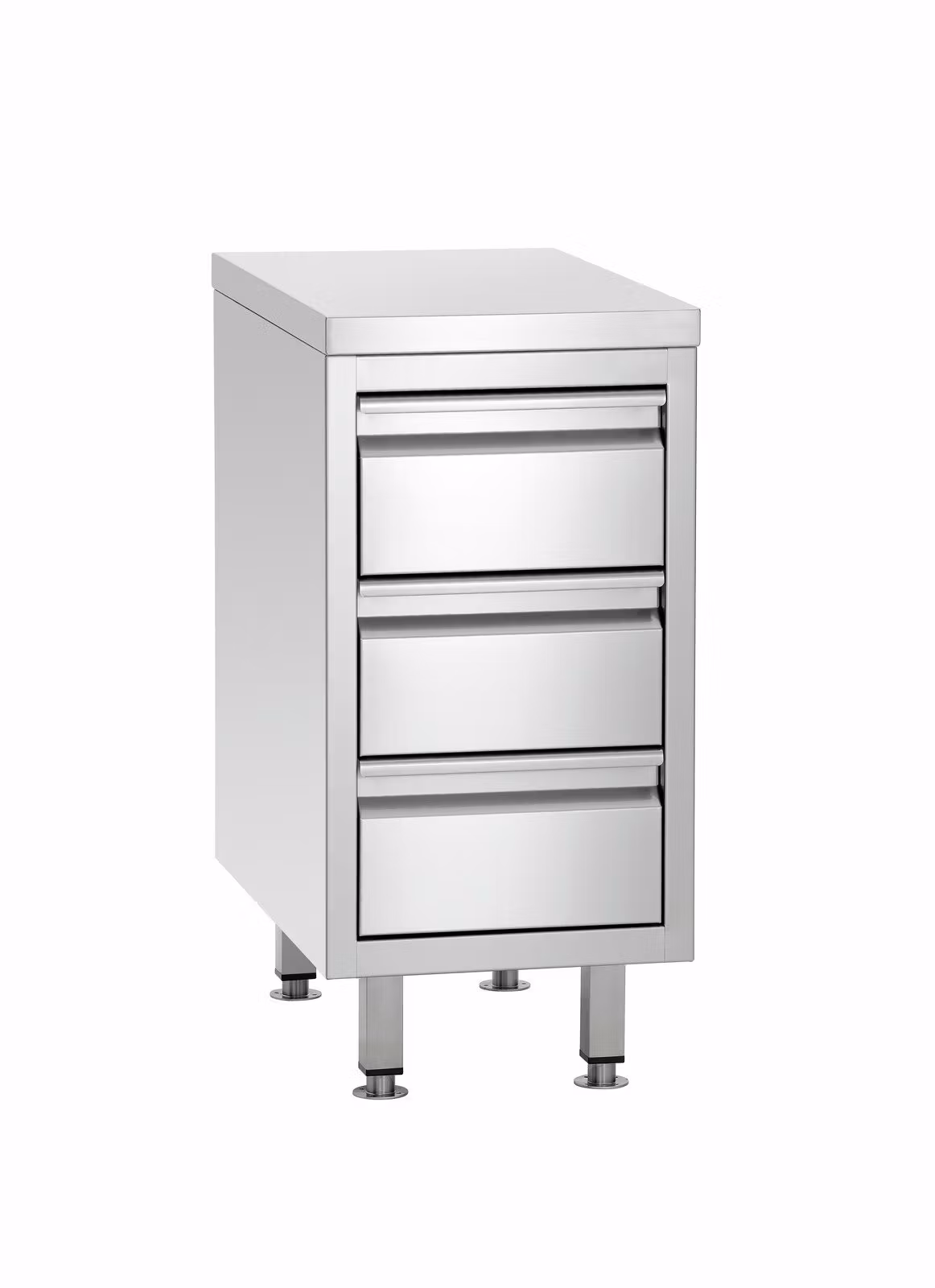 Rostfri hurts, 3 GN 1/1 lådor