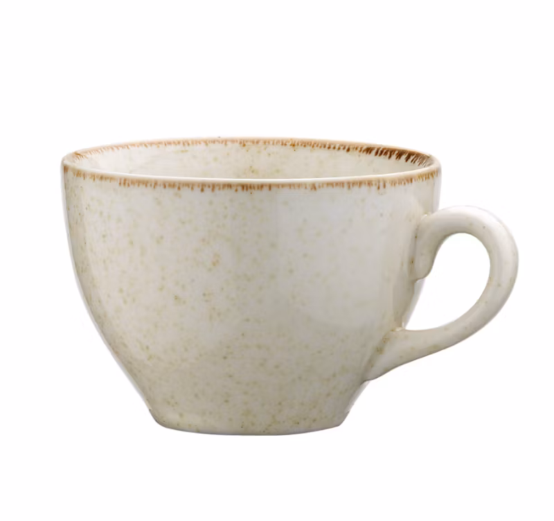 Kaffekopp 22cl beige, 6st