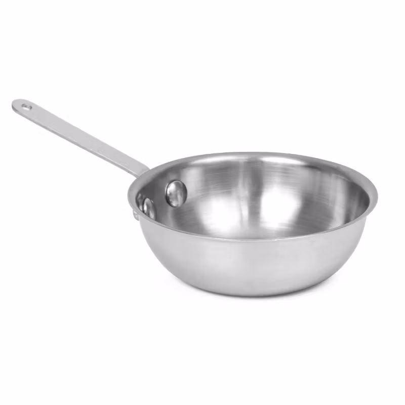 Stekpanna mini rostfri D100mm H30mm, 6st