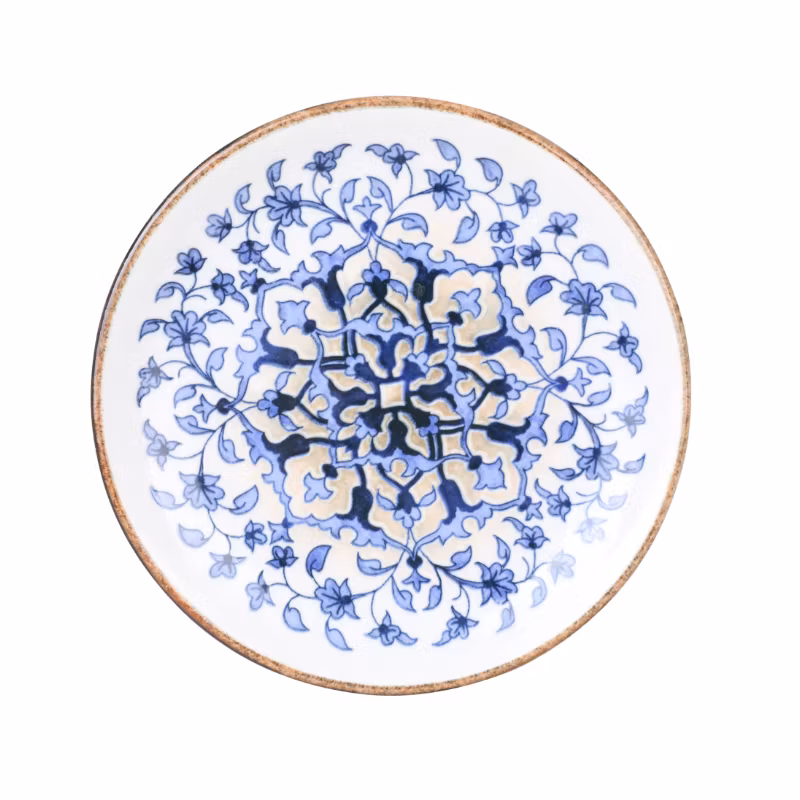 Tallrik flat rund Kratos 21cm , 6st