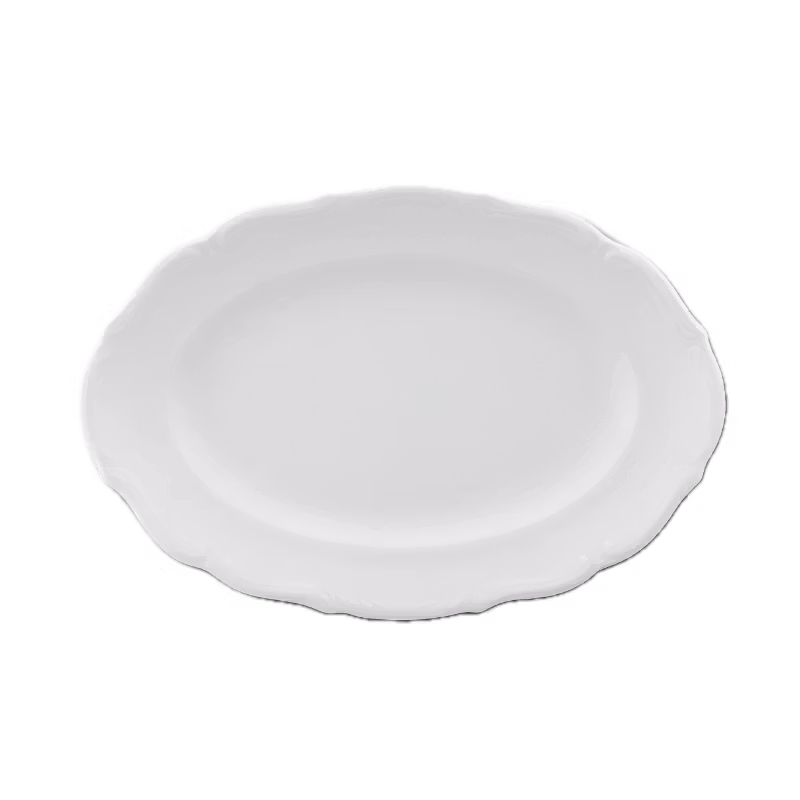 Tallrik oval Maria Teresa 33cm, 6st