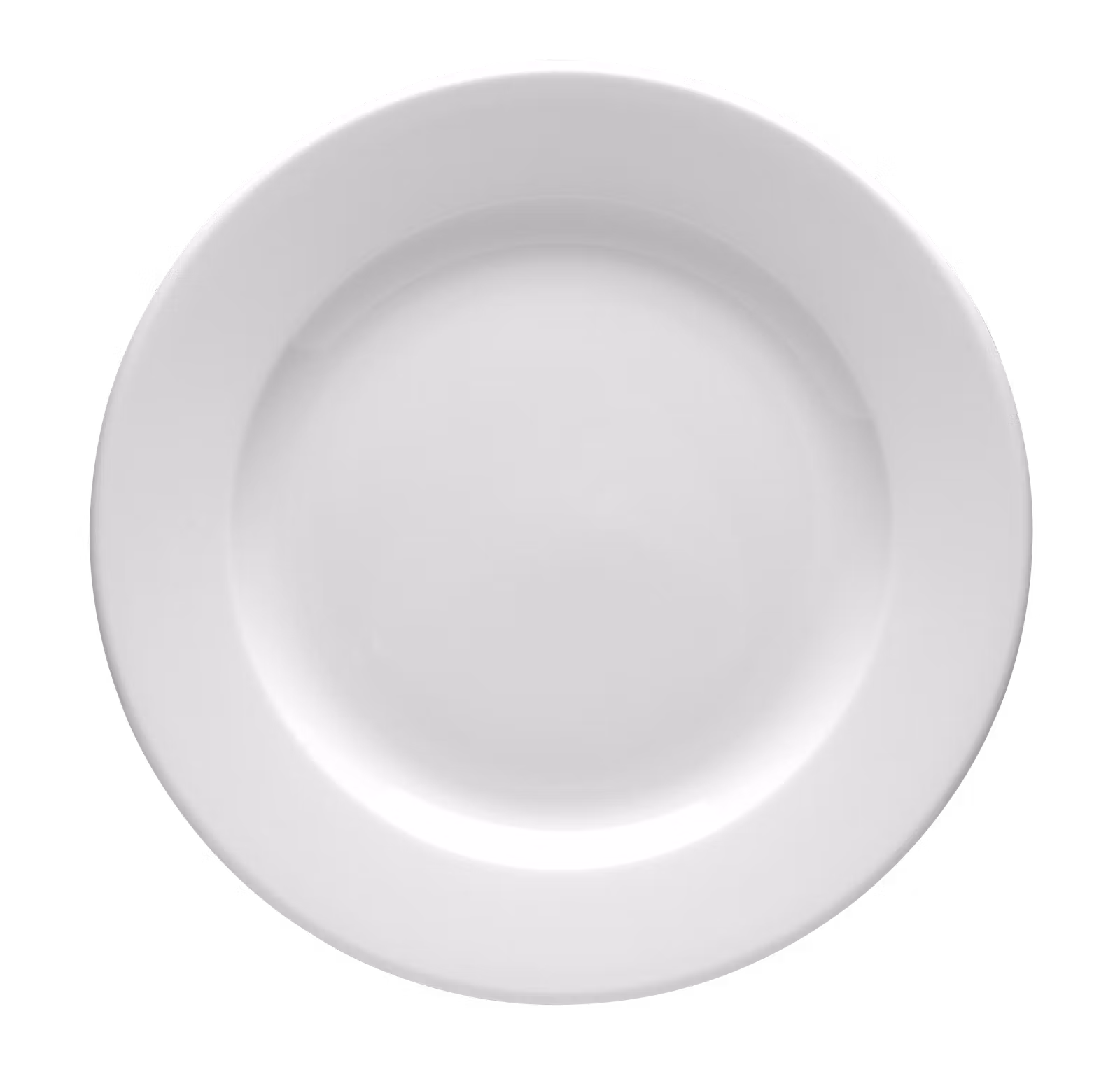 Tallrik flat rund vit 24cm, 24st