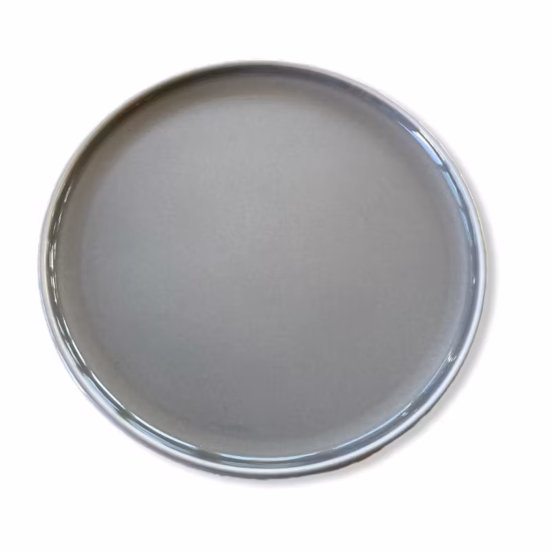 Tallrik flat rund grå 26cm Ankara, 12st