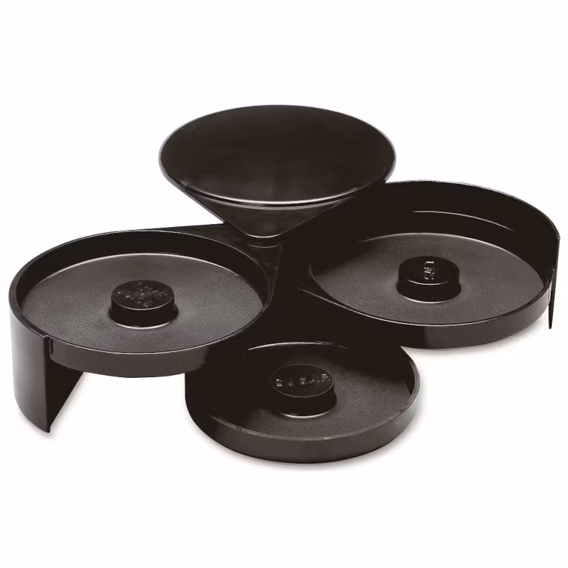 Glasrimmer 3-delad, svart