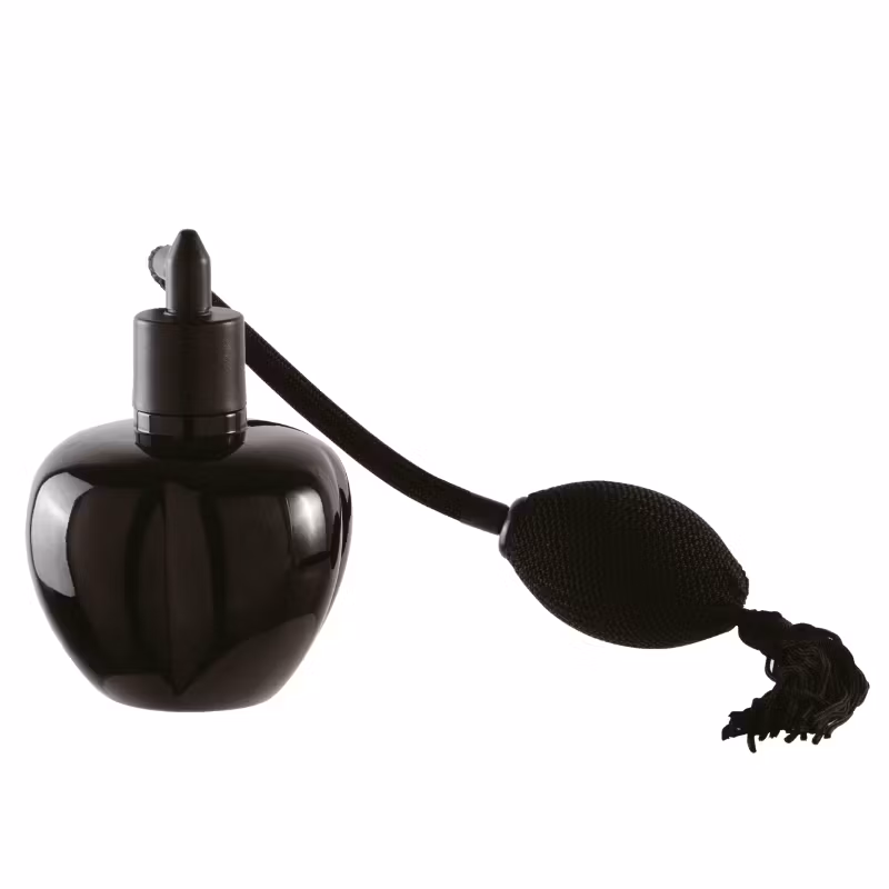 Sprayflaska Atomizer svart glas 10cl