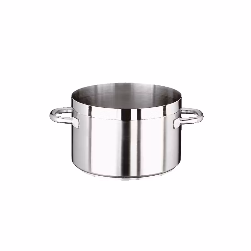 Kittel rostfri låg D240mm H150mm 6,5L