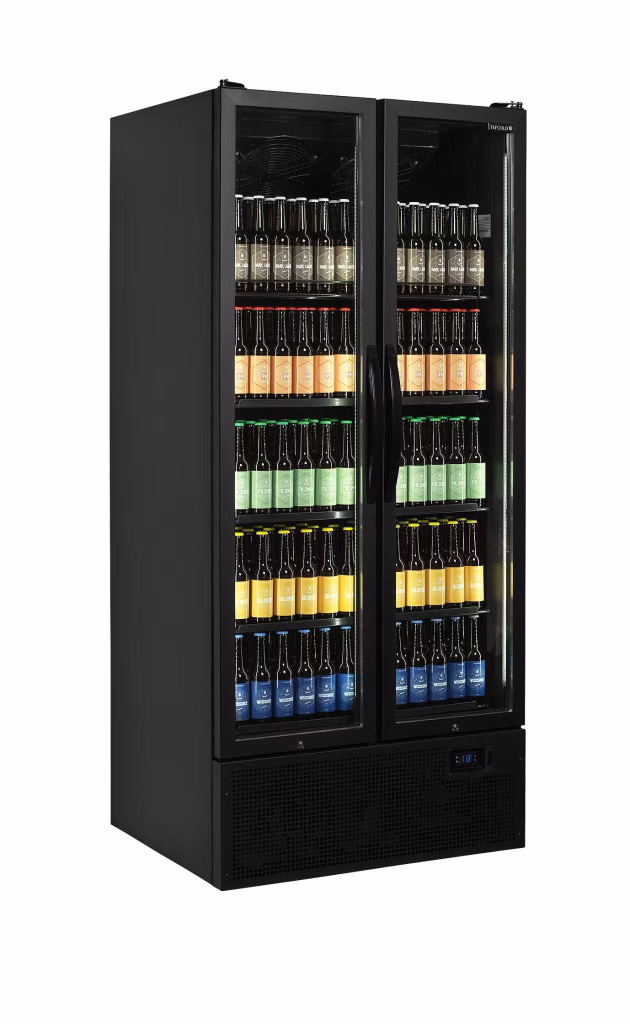 Drickakyl FS890H 2-dörrar, svart