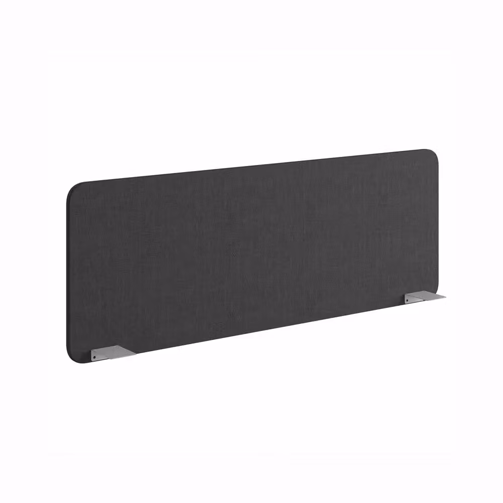 Bordsskärm kortsida svart 140cm – Silencio Basic