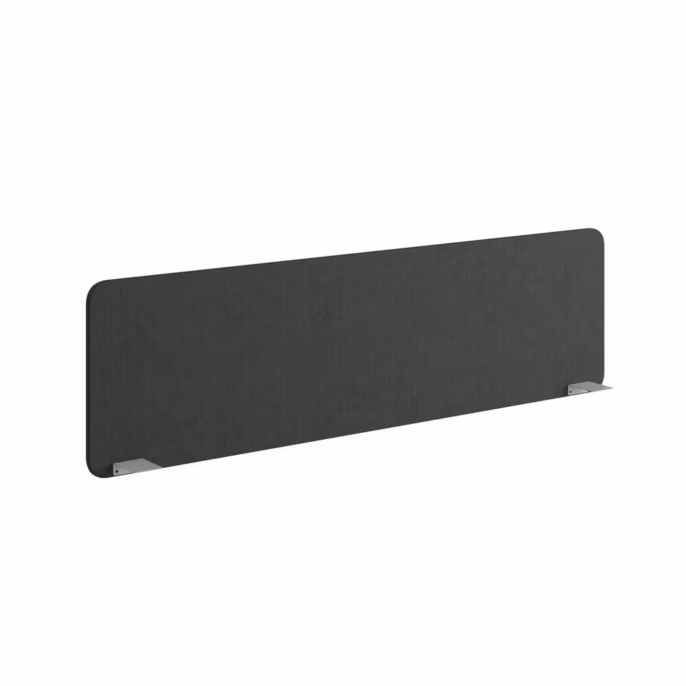 Bordsskärm kortsida svart 180cm – Silencio Basic