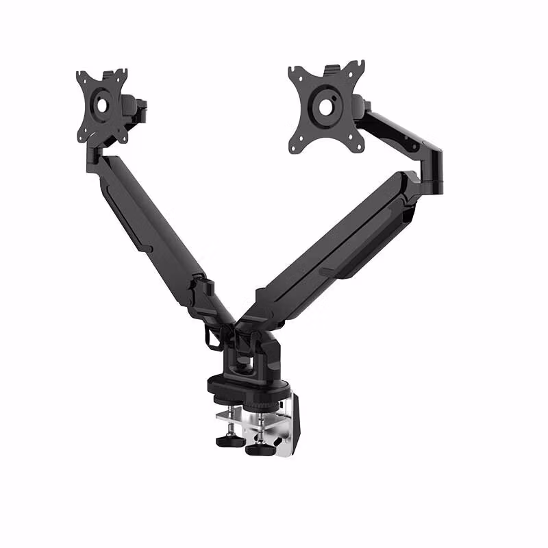 Monitorarm EASY för 2 skärmar, svart